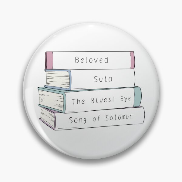 Item preview, Toni Morrison most popular work, book stack designed and sold by book-buffs.