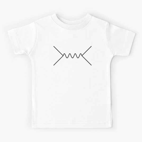 Feynman Diagram Kids T-Shirt