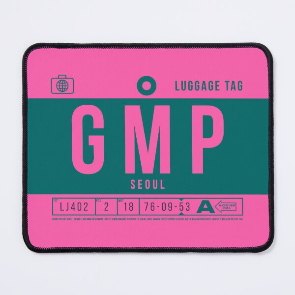 Item preview, Luggage Tag B - GMP Seoul South Korea designed and sold by VoodooCircus.