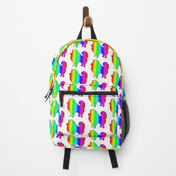 Item preview, Rainbow Pomeranian Silhouette designed and sold by Deborah Camp.