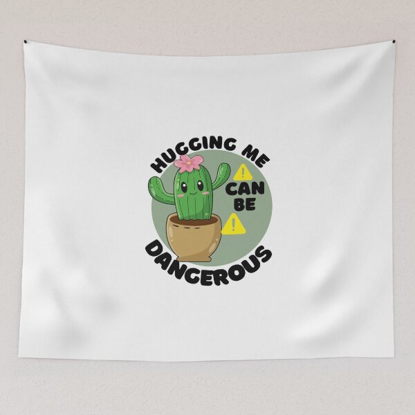 Item preview, hugging me can be dangerous designed and sold by justbejoker.