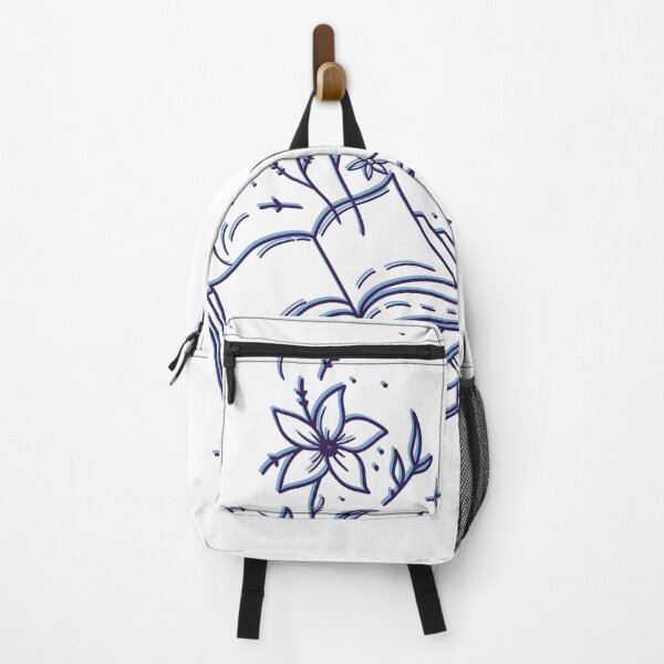 Item preview, Beautiful Flowers Growing From Book, for bookworms, flower lovers and book lovers designed and sold by haRexia.