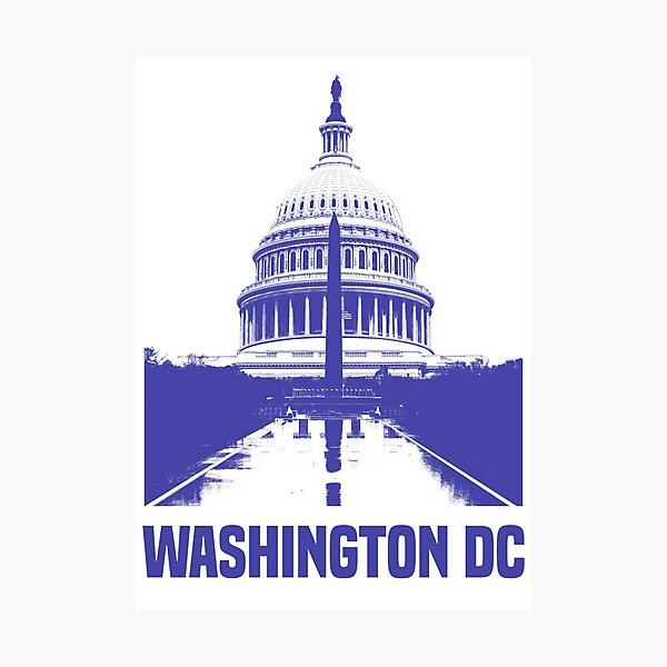 Item preview, Washington DC Skyline designed and sold by denvector.