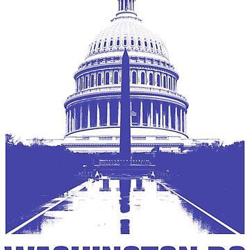 Artwork thumbnail, Washington DC Skyline by denvector