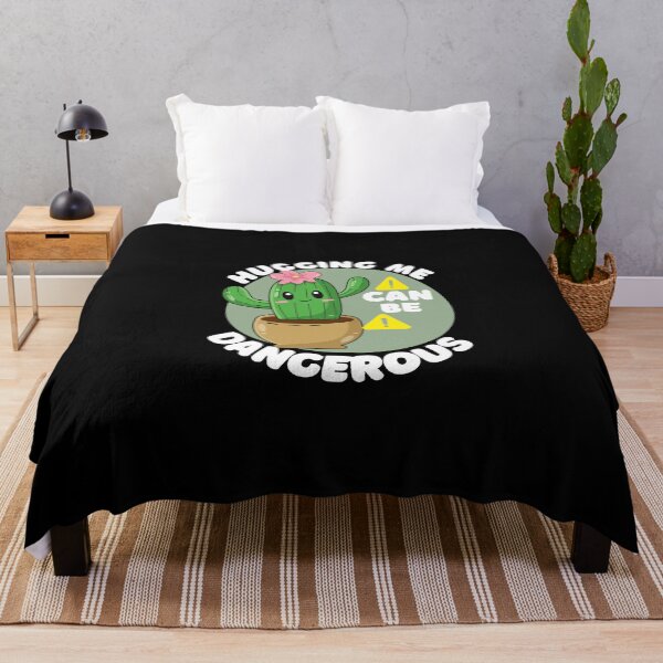 Item preview, Cute Cactus Hugging me can be dangerous designed and sold by justbejoker.