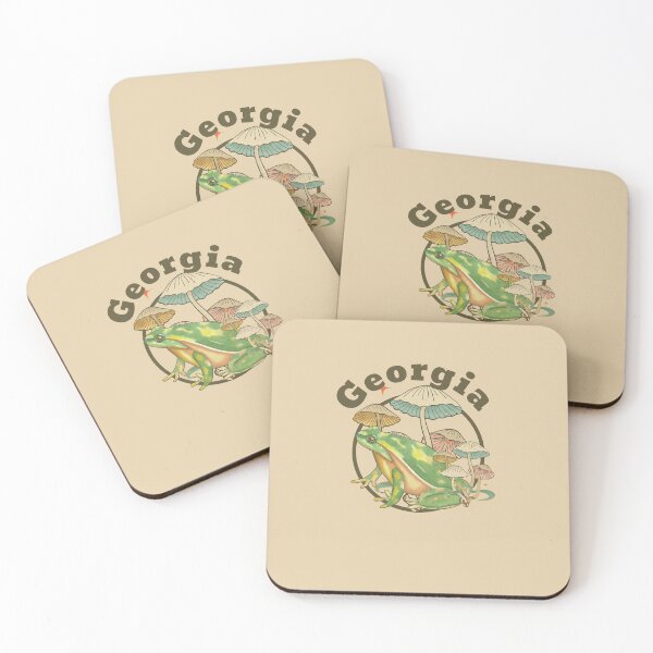 Item preview, Georgia state and frogs  designed and sold by Weather gifts .