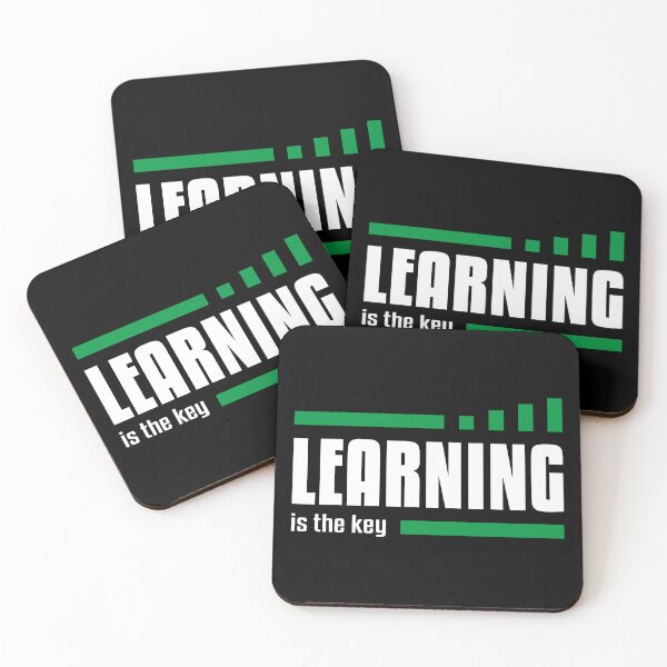 Item preview, Learning is the key for study motivation & university mindset designed and sold by TheLuckyShirts.