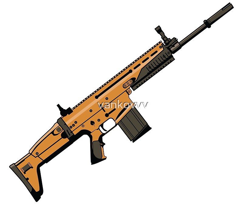 Pubg Scar L By Vankovvv Redbubble