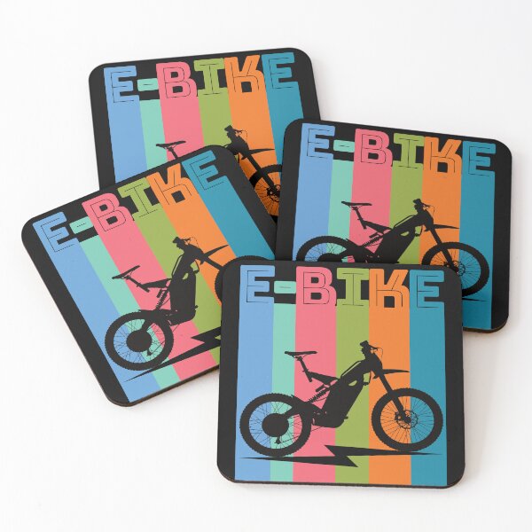 Item preview, Funny Mountain E-Bike Rider Electric Power Bikes designed and sold by CharJens.