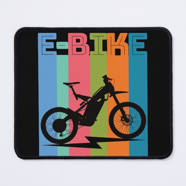 Item preview, Funny Mountain E-Bike Rider Electric Power Bikes designed and sold by CharJens.