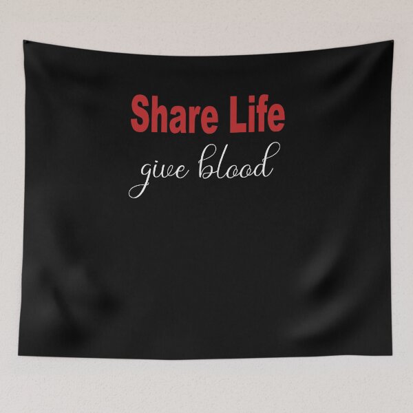 Item preview, Share Life Give Blood designed and sold by JustBeeAwesome.