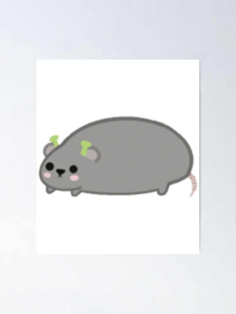 "Cute Shrek Rat " Poster for Sale by ConnerFisher | Redbubble