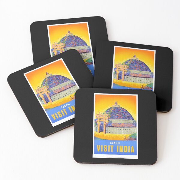 Item preview, Vintage Travel Poster Visit India  designed and sold by ThomasBro30261.