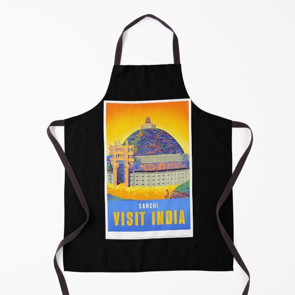 Item preview, Vintage Travel Poster Visit India designed and sold by ThomasBro30261.