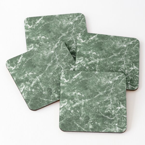 Item preview, Green and white marble print designed and sold by HadeeeeL.