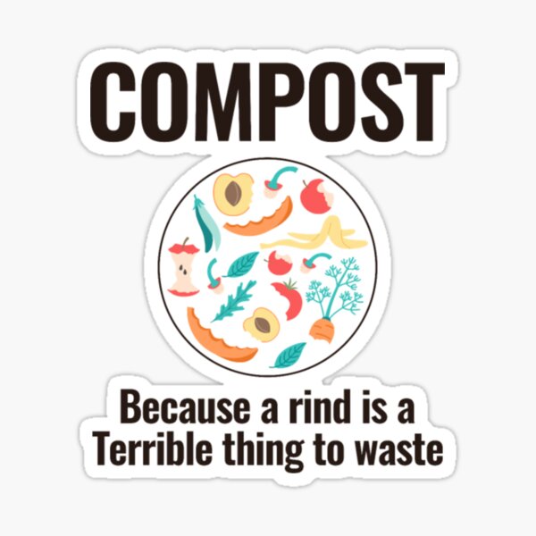 Compost Gardening Garden Gardener" Sticker for Sale by