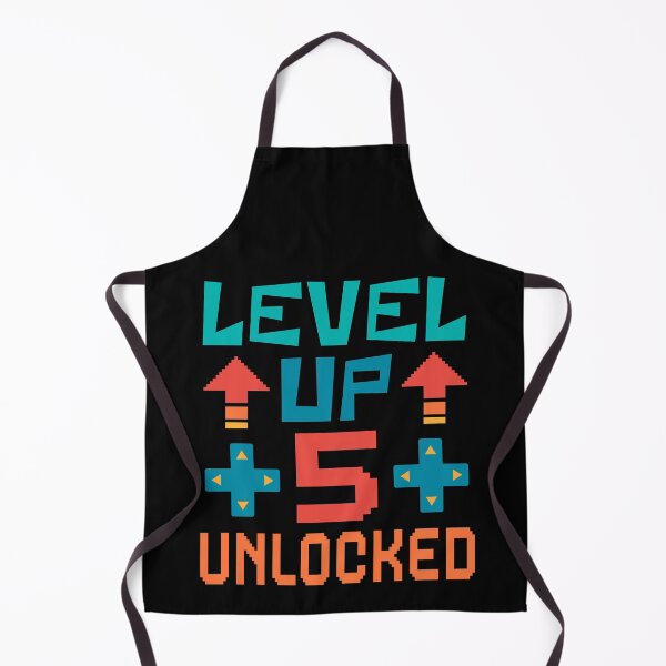 Item preview, Level Up, 5 Unlocked. Retro  designed and sold by ACC .