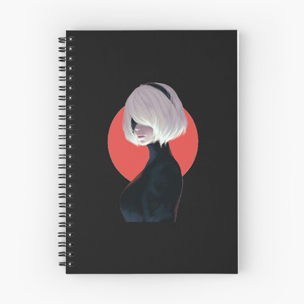 Item preview, Nier automata 2B Sticker designed and sold by Lemed36tea.