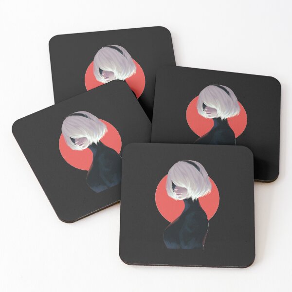 Item preview, Nier automata 2B Sticker designed and sold by Lemed36tea.