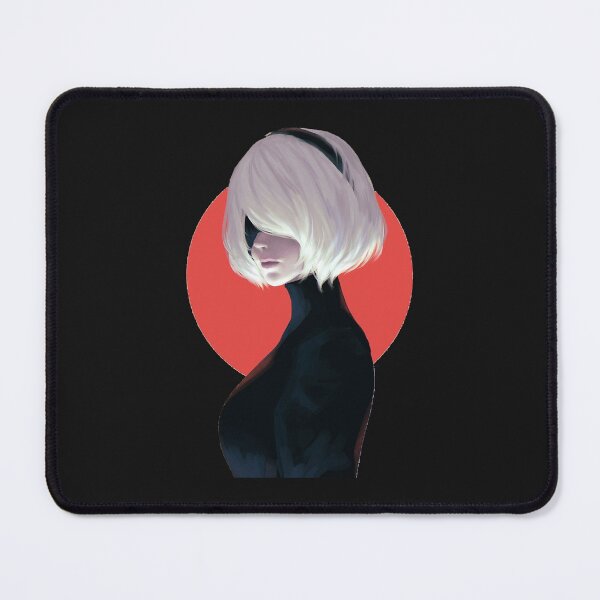 Item preview, Nier automata 2B Sticker designed and sold by Lemed36tea.