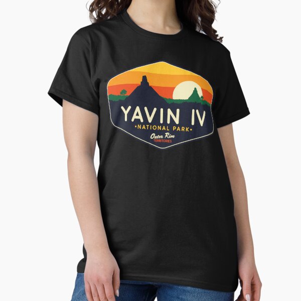 Vista previa del artículo con la obra «Parque Nacional Yavin IV», diseñado y vendido por magrodanny.