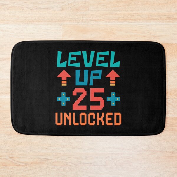 Item preview, Level Up, 25 Unlocked. Retro  designed and sold by ACC .