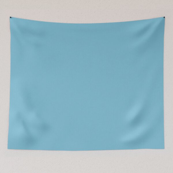 Item preview, Plain Solid Color Medium Blue Pastel Blue Soft Blue Baby Blue designed and sold by mimihuang creations.