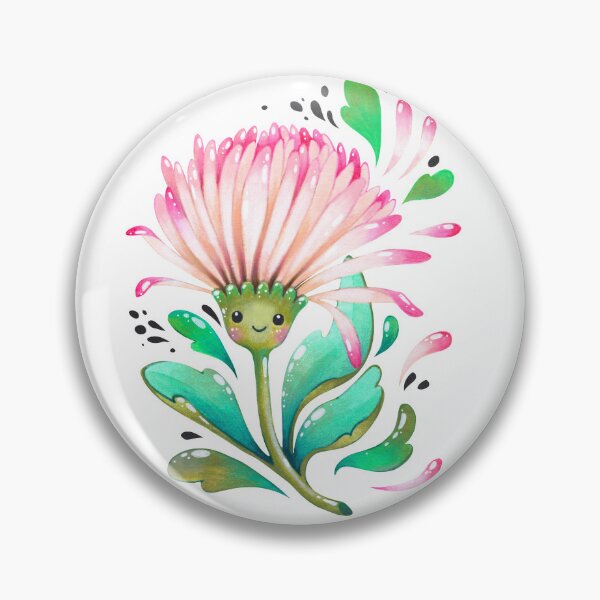 Item preview, smiling flower designed and sold by Émilie  Lienard.