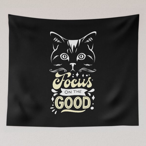 Item preview, Cat Focus On The Good designed and sold by Palteeshop.