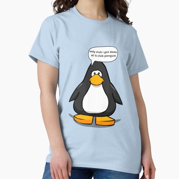 Item preview, Club Penguin: camisetas y calcomanías El único club en el que me siento es Club Penguin designed and sold by FlyShop1.