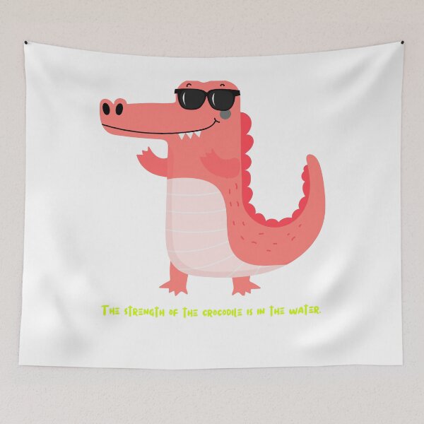 Item preview, The crocodile arts designed and sold by RAJSHIVA.