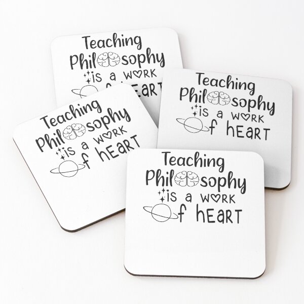 Item preview, Teaching Philosophy Is a Work Of Heart designed and sold by JustBeeAwesome.