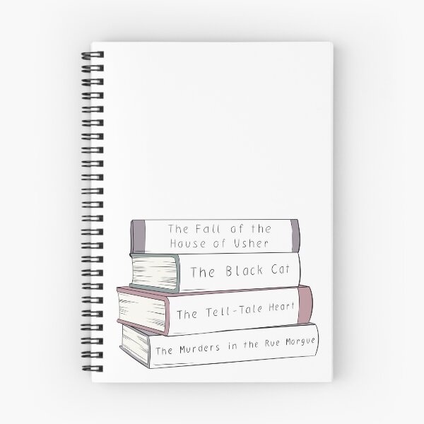 Item preview, Edgar Allan Poe most popular work, book stack designed and sold by book-buffs.