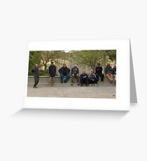 Boules in the afternoon Greeting Card