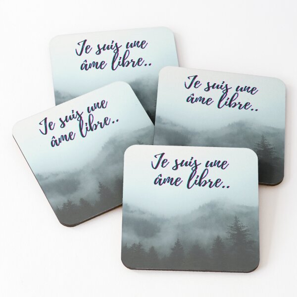 Item preview, I am a free soul - popular french quotes theme gifts  designed and sold by RebelliousRosee.