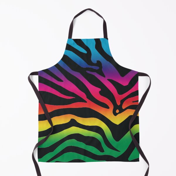Item preview, Bright Rainbow Tiger Stripes Striped fur Animal Africa Pattern designed and sold by funnytshirtemp.