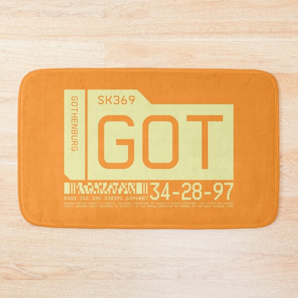Item preview, Luggage Tag C - GOT Gothenburg Sweden designed and sold by VoodooCircus.