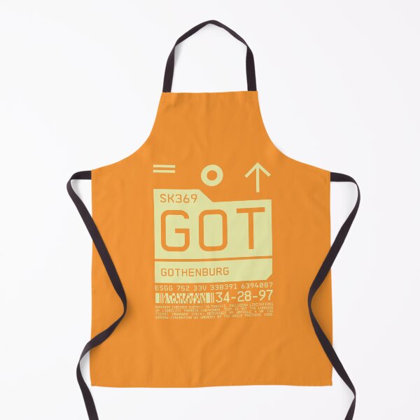 Item preview, Luggage Tag C - GOT Gothenburg Sweden designed and sold by VoodooCircus.