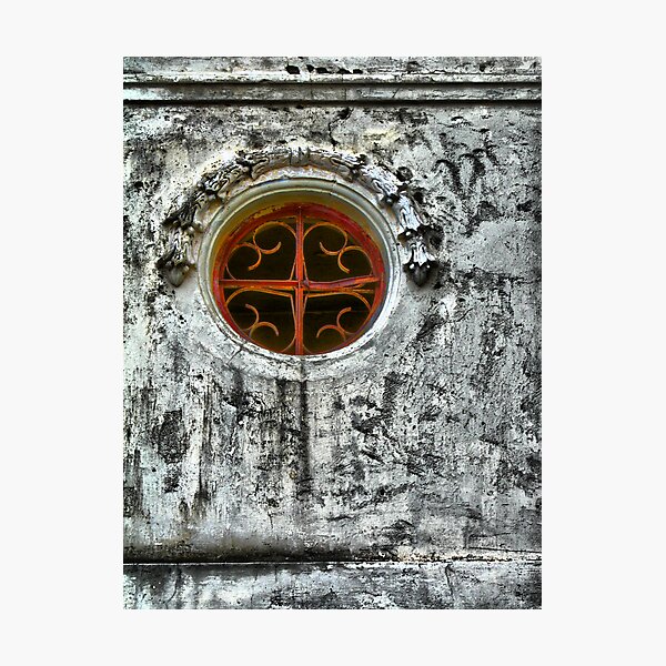 Circular Window Photographic Print