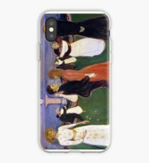 Edvard Munch - Dance of life / Livetsdans (1899-1900) iPhone Case