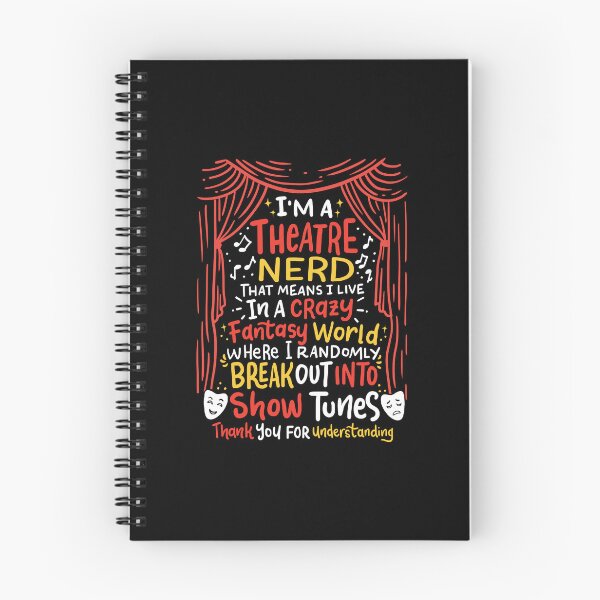 Item preview, I'm A Theatre Nerd Funny Musical Theater Show Tunes Clothes designed and sold by haselshirt.