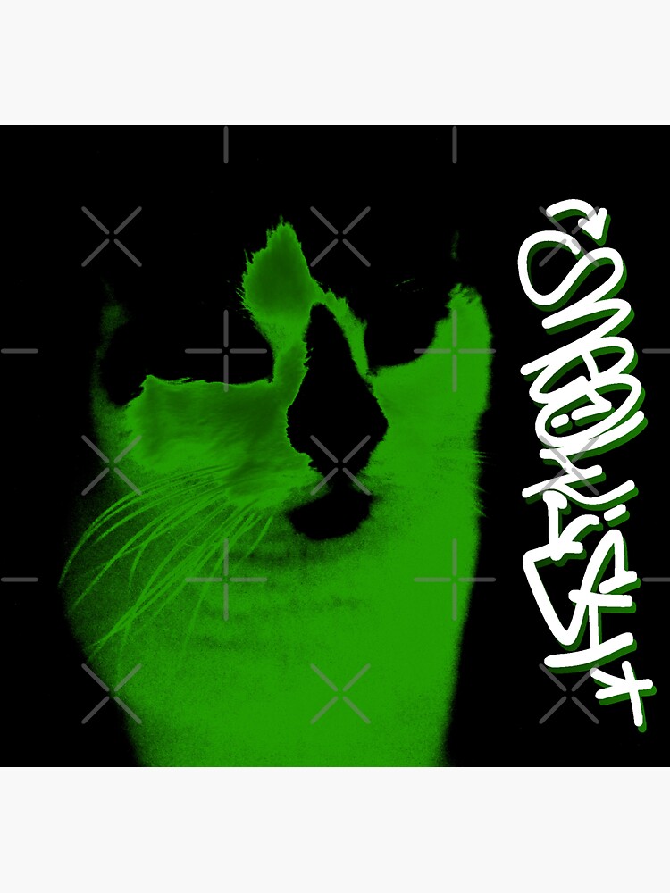 Meowish Logo Bobette Edition Glowing Goosebumps Version