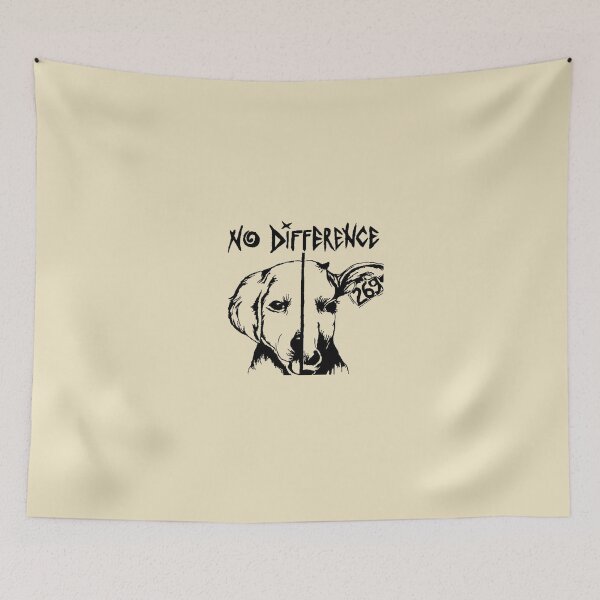 Item preview, "No difference" -  Pro Vegan Vegetarian Animal Lover Veggie designed and sold by AdesignTEE.