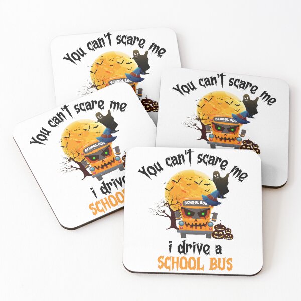 Item preview, Halloween shirts, bus driver halloween costume, you can't t scare me i drive a school bus designed and sold by AymenAllel.