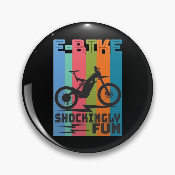 Item preview, Funny Mountain E-Bike Rider Electric Power Bikes designed and sold by CharJens.
