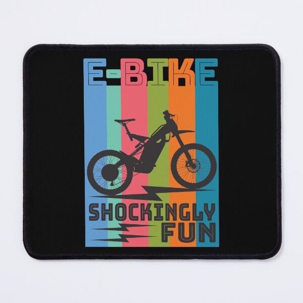 Item preview, Funny Mountain E-Bike Rider Electric Power Bikes designed and sold by CharJens.