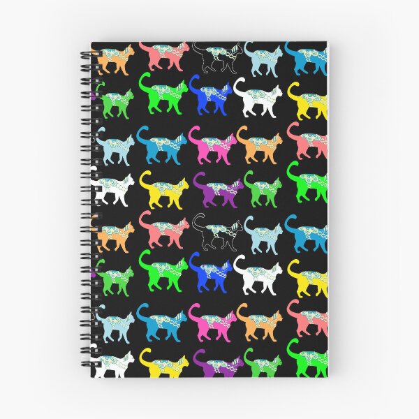 Item preview, Colorful Swedish Dala Dalecarlian Horse Kitty Cats Cat designed and sold by funnytshirtemp.