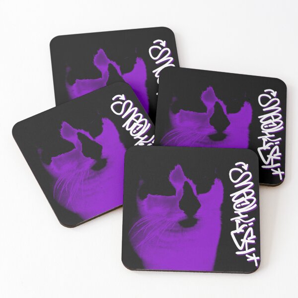 Item preview, Meowish / Logo - Bobette - Edition Glowing (Purpleish Night Version) designed and sold by Brazz Official.