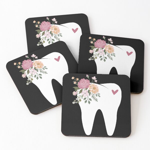 Item preview, Dentist Dental Assistant Oral Hygienist Tooth Flower designed and sold by GunillaBlau.