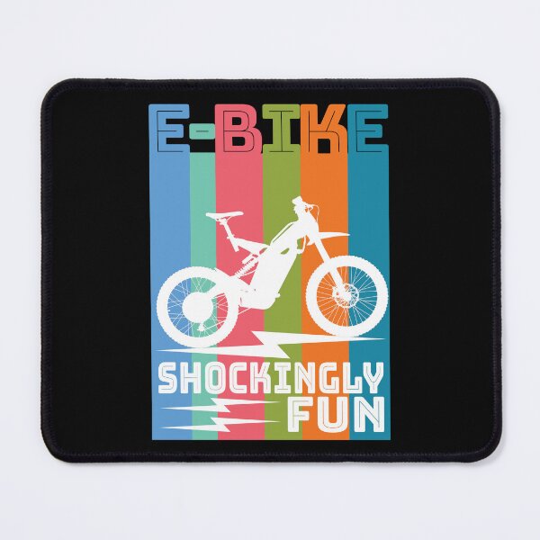 Item preview, Funny Mountain E-Bike Rider Electric Power Bikes designed and sold by CharJens.